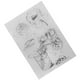 thumbnail image 3 of Hoja de sello de goma de silicona para tarjeta de álbum de álbum de recortes de bricolaje mayimx Sello de goma, 3 of 9