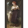 thumbnail image 1 of The Newborn Lamb-Fine art canvas print (20" x 30"), 1 of 1