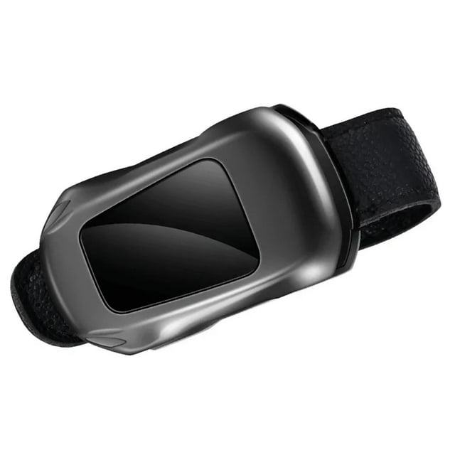 Soporte para gafas de sol para coche, clip de almacenamiento para gafas, abrazadera práctica, portátil y resistente. Negro