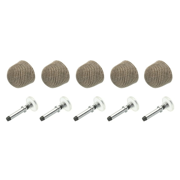 10pcs 5mm/7mm Stylus Pen Fiber & Disc Fine Tips Universal Replacement for Stylus Pen Capacitive Touch Screen Devices