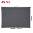 thumbnail image 3 of Uxcell 400 Grits Waterproof Sandpaper Wet Dry Sand Paper Wood Furniture Finishing Silicone Grey 5pcs, 3 of 5