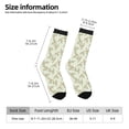 thumbnail image 2 of Disketp Rose Unisex Crew Socks Lightweight Breathable Ventilation Ankle Socks, Mid-calf socks for Daily, 2 of 6