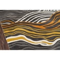 thumbnail image 4 of Momeni Abstract Modern Area Rugs, Blue, 4 of 5
