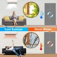 thumbnail image 2 of Insulated Magnetic Door Curtain for Winter, Thermal Door Cover with Triple-Layer Oxford Fabric, Windproof Cold Draft Blocker, Energy Saving Waterproof Curtain for Indoor Outdoor, 2 of 7