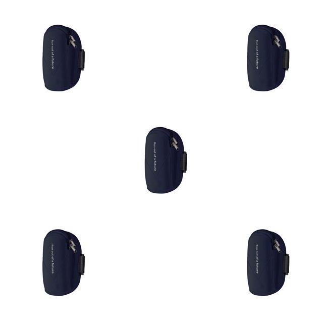 Brazalete deportivo Naiovety Funda para bolsa de teléfono Accesorio Soportes de almacenamiento multiusos Negro
