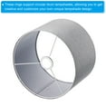 thumbnail image 5 of Uxcell 10" E26 E27 Lamp Shade Ring Frame, 3pcs Lampshade Holder Wire Frame DIY Drum Ring, 5 of 7
