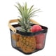 thumbnail image 5 of Cesta de de Metal, Cestas de Cocina Colgantes Multifuncionales, Cesta de Frutas con Asa para Cocina, Baño, Picnic, Negro, 5 of 5