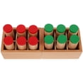 thumbnail image 3 of 1 juego de material auditivo sensorial Montessori, botellas de sonido, cilindros de sonido, cajas de sonido, juguetes educativos para niños, multiusos, 3 of 7