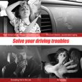 thumbnail image 3 of Car Window Sun Shade, 2PCS Foldable Cling Car Side Window Sunshade with UV Rays, Sun Glare, Heat Protection for Baby, Kid, Passenger, Universal for Cars, SUVs, Vans,Black2, 3 of 6
