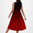 thumbnail image 4 of Women's Summer Tank Midi Dress with Pockets Gradient Flowy Dresses Sleeveless Skirts Comfy Outfit, 4 of 6