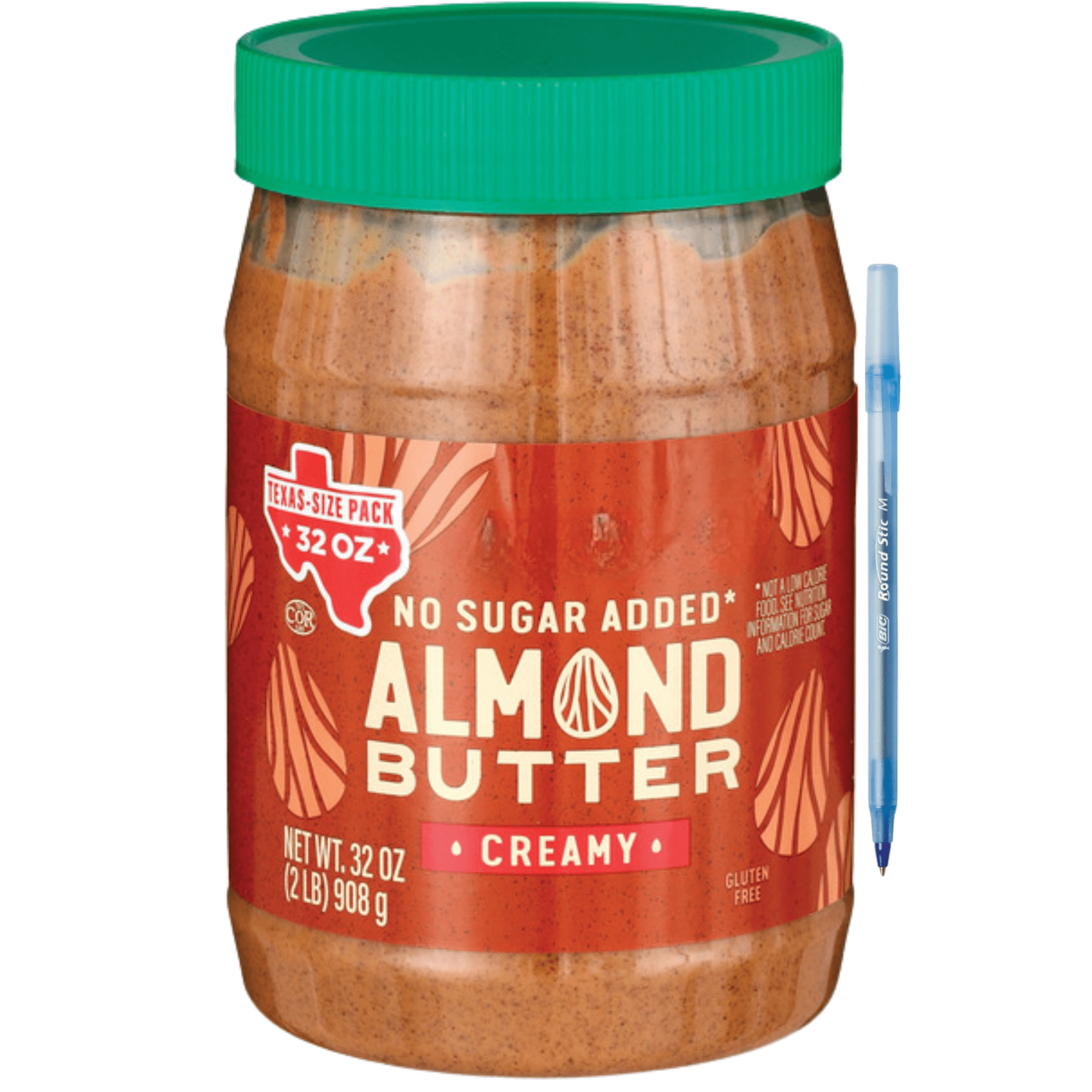 Almond Butter Creamy No Sugar Added Gluten-Free 32 Oz
