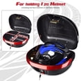 thumbnail image 6 of AHR 35L Motorcycle Tour Tail Box Scooter Trunk Storage Lock Carrier Case for Helmet, 6 of 9