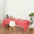 thumbnail image 4 of (1 Pc) Coral Premium Rectangle Heavy-Duty Plastic Table Covers ( Reusable), 4 of 6