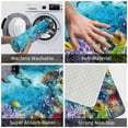 thumbnail image 4 of Fotbe Extra Durable Door Mat - Dirt Trapping Outdoor Welcome Mats - Non-Slip Outdoor Door Mats - Low Profile Front Door Mat - Indoor (16" x 24", Corals and Tropical Fish ), 4 of 9