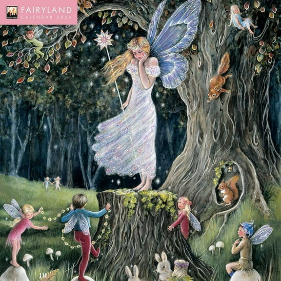 Fairyland by Jean & Ron Henry Wall Calendar 2026 (Art Calendar), (Paperback)