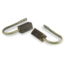 Alder Curtain Rod Holdback - Set of 2-Color:Antique Brass