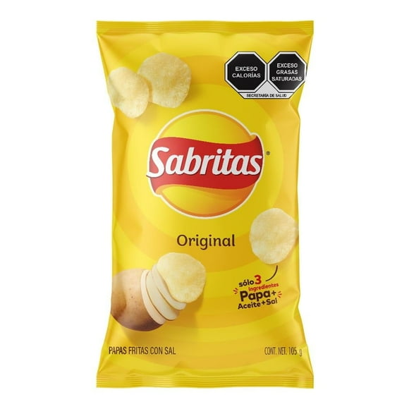 Papas fritas Sabritas sal 105 g