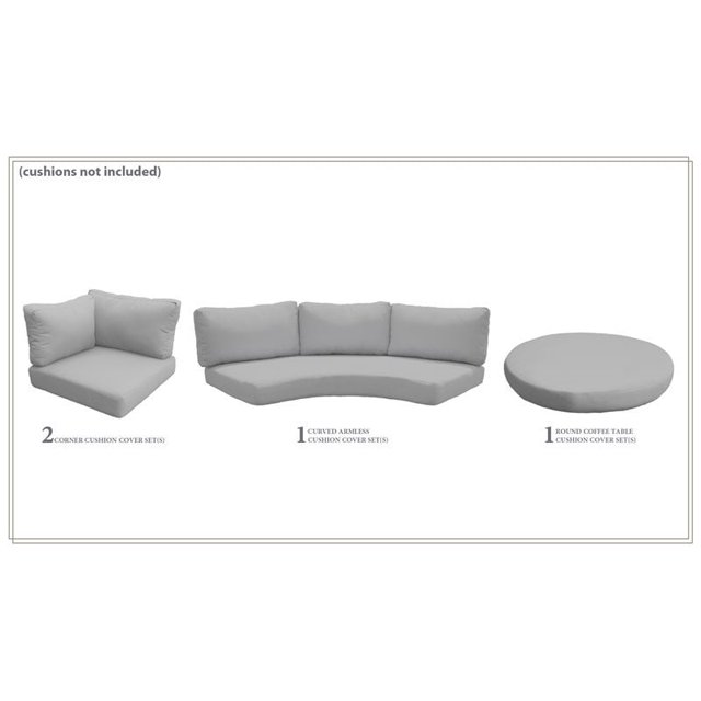 TK Classics Housse en Gris pour FLORENCE-04a