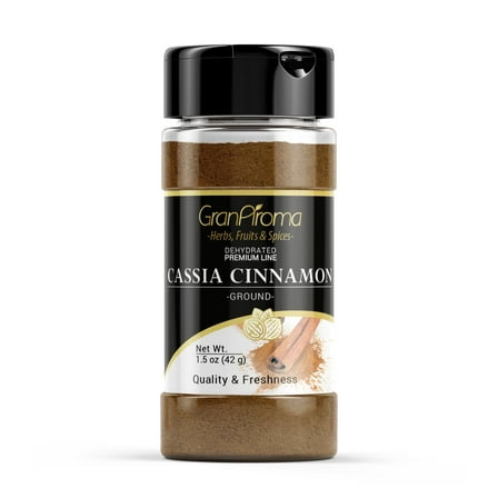 GranAroma Cassia Cinnamon, Sweet Flavor, Baking & Cooking 1.5 Ounce