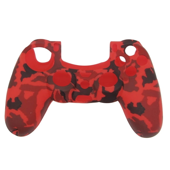 Injueey Reemplazo para la funda del controlador inalámbrico Impresión de camuflaje Cubierta de goma protectora de la piel del gel de silicona Videojuegos y accesorios