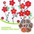 thumbnail image 2 of Metal Mini Brads Assorted Color Children Craft Making 1 Box 4.13x4.13x0.79 Inches, 2 of 8