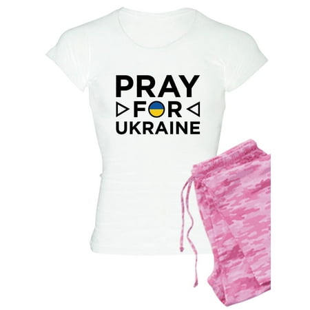 

CafePress - Pray For Ukraine - Women s Light Pajamas
