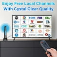 thumbnail image 5 of TV Antenna, 2025 Upgraded TV Antenna for Smart TV Indoor, Long Range & 360°Reception with Magnetic Base for Easy Installation, Digital TV Antennas Supports 4k,1080p for Smart TV Local Channels, 5 of 6