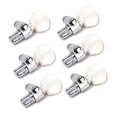 thumbnail image 1 of 6 Piezas De Cuerdas Banjo 5th Machine Heads Tuning Pegs Tuners Keys Geared Sunnimix Quinto sintonizador con engranaje de banjo, 1 of 8