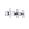 thumbnail image 2 of Elegant Lighting Vega Modern 6 Light LED Chrome Wall Sconce Dimmable, 2 of 2