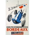 thumbnail image 2 of France - Grand Prix - Bordeaux - (artist: Roy) c. 1953) - Vintage Advertisement (16x24 Giclee Gallery Print, Wall Decor Travel Poster), 2 of 3