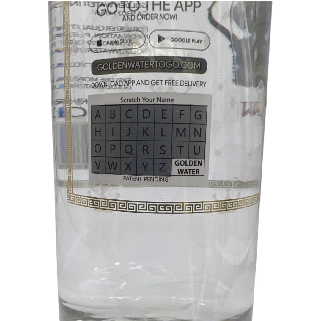 Purified Water (500ml) Golden Water - Pack of 24