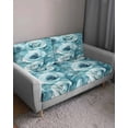 thumbnail image 3 of Rose Flower Sofa Couch Cushion Covers Washable, Removable Stretchable Sectional Couch Covers,Spring Watercolor Aesthetics Graffiti Art Slipcovers for L & T Shape Sofa Furniture Protector S Size 2 pcs, 3 of 7