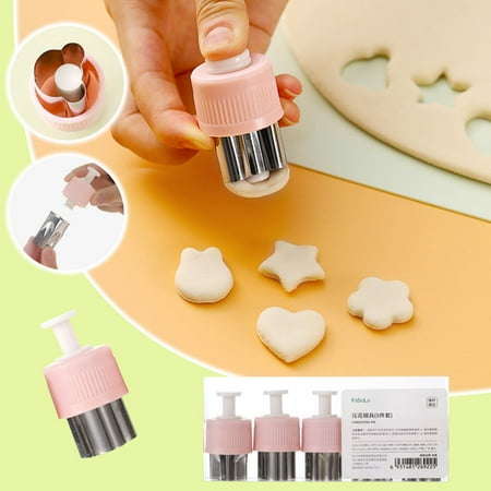 

Gifts Cntydi Cake Mould 1 Set Cookie Molds Set Baby Food Supplement Molds Baking Utensils Cookie Molds Fruit Molds Noodle Molds