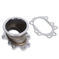 thumbnail image 4 of Kit de brida de bajante, adaptador de banda en V de 3 pulgadas Bridas de escape de repuesto para automóviles Adaptador de banda en V Rendimiento finamente ajustado, 4 of 9