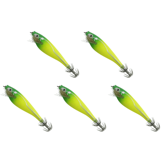 Cebo Luminoso para Jigging Con Cuentas Integradas Que Brillan en Herramientas Pesca Nocturna (estilo A)