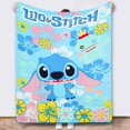 thumbnail image 1 of 3D Printing, Sewing Flannel Blanket, Cartoon Blanket, Super Soft Blanket, Suitable For Sofa, Living Room, 1 of 3
