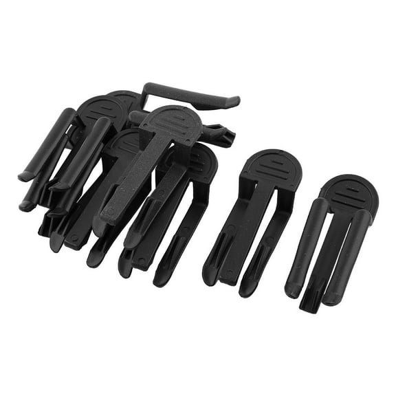 Home Dustbin Garbage Basket Waste Can Trash Bin Bag Clip Clamp Holder 8 PCS