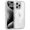 Clear, variant on for iPhone 17 Pro Max Case, Compatible with MagSafe, Dual Layer Transparent Magnetic Phone Case, Heavy Duty Anti-Drop Shockproof Protection Phone Cases for iPhone 17 Pro Max, 6.9 inch,Orange