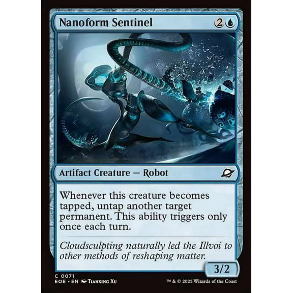MtG Edge of Eternities Common Nanoform Sentinel (FOIL) #71