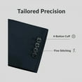 thumbnail image 5 of i·FineLong Slim-Fit Two-Piece Suit for Men: Versatile Jacket & Pants for Business Meetings, Weddings & Parties, 5 of 8