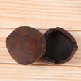 thumbnail image 4 of Cenicero de madera maciza, creativo, para el hogar, moderno y decorativo (4 pulgadas), 4 of 8