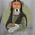 thumbnail image 3 of CafePress - Mona Lisa Dog Sweatshirt - Pullover Hoodie, Hooded Sweatshirt, 3 of 4