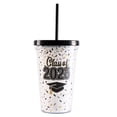 thumbnail image 1 of Gobelet en Paille Cadeau Graduation 2025 confettis, 1 of 5