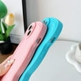 thumbnail image 4 of Curly Wave Frame Solid Color Soft Compatible with iPhone Case (Green,iPhone 12 Pro Max), 4 of 8