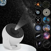 12 in 1 Planetarium Galaxy Star Projector for Bedroom Decor, 360 Rotating Projector Lamp, Starry Night Light Projector for Kids,Home , Ceiling, Room Decoration