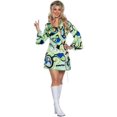thumbnail image 1 of GoGo Costume Robe Vert / Années 60 / Costumes pour Femmes, 1 of 1