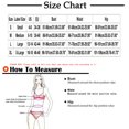 thumbnail image 3 of QUNYINEY Swim Suits for Women 2025 Tankini Standard Straps Crew Neck Colorblock Bathing Suit Two Piece High Waisted Swimsuit Sets, 3 of 3