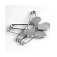 thumbnail image 4 of Tool Gadget Imperdibles de seguridad grandes, Imperdibles de 5 pulgadas, 10 PCS Imperdibles de seguridad de acero inoxidable Grandes, Imperdibles de seguridad XL enormes y fuertes plateados, 4 of 5