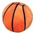 thumbnail image 2 of Basketball Pillow Plush Toys with Soft Orange Faux, Decorative Throw Pillow for Basketball Birthday Party Decorations & Sports Room Decor, Basketball Gift for Game Room, 2 of 8