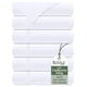 thumbnail image 1 of Juego de sábanas planas Royale Linens, 6 unidades, microfibra 1800, color blanco, 1 of 9